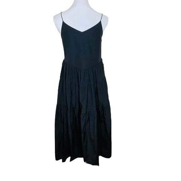 Neroli Dresses & Skirts - Neroli Black Tiered Maxi Dress size 36 Small